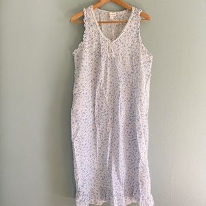 vintage floral nightgown
